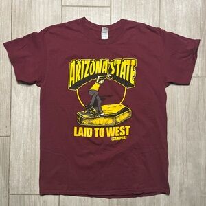 Arizona state university ASU “laid to west” campus shirt size large